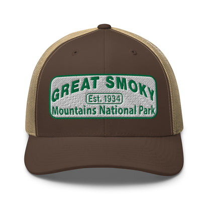 Great Smoky Mountain National Park Hat Brown