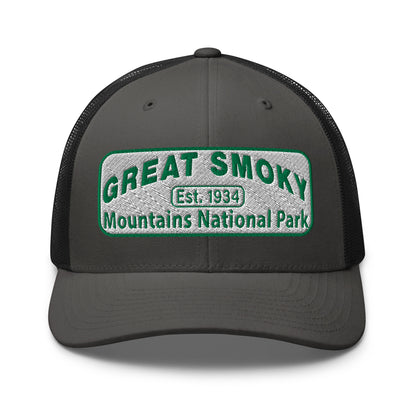 Great Smoky Mountain National Park Hat Gray/Black