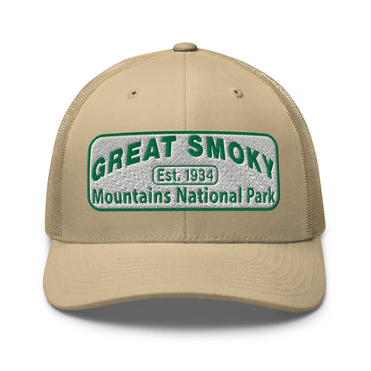 Great Smoky Mountain National Park Hat Khaki