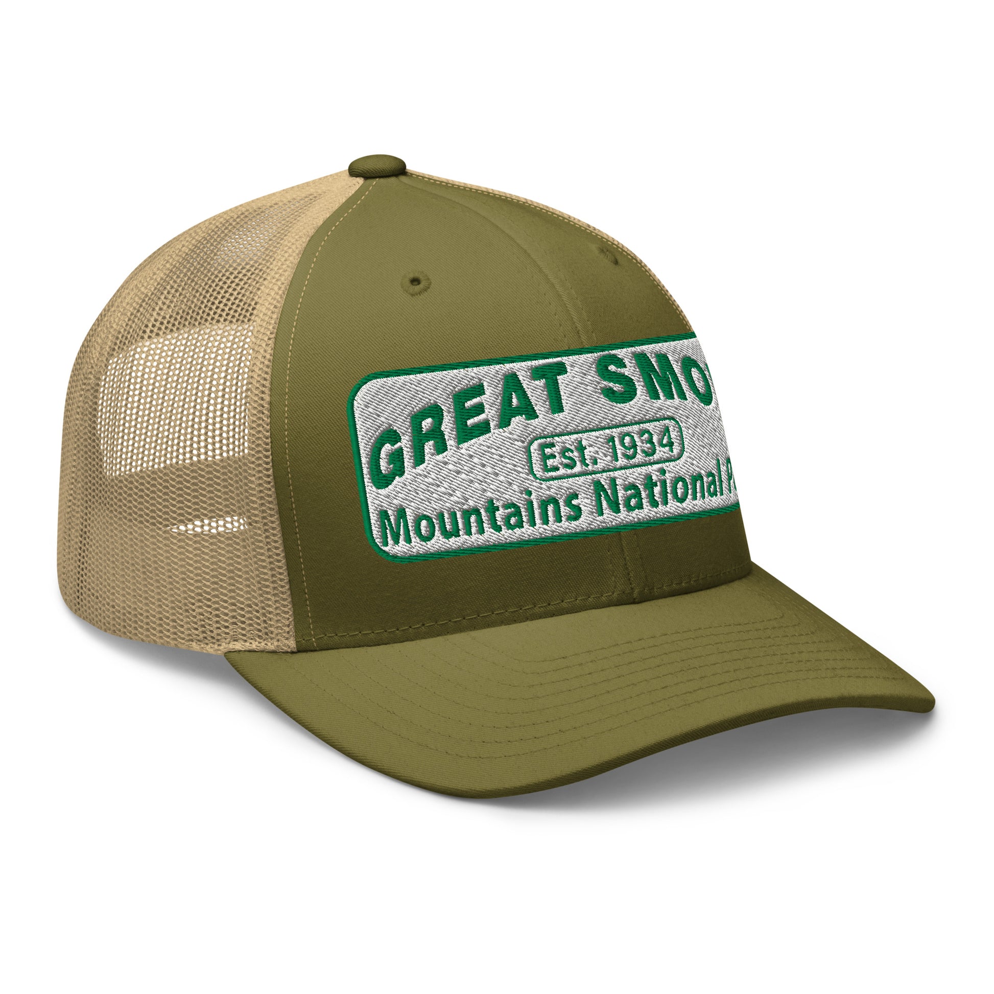 Great Smoky Mountain National Park Hat Green