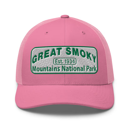 Great Smoky Mountain National Park Hat Pink