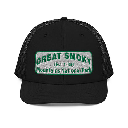 Great Smoky Mountains National Park Hat Richarson 112 Black