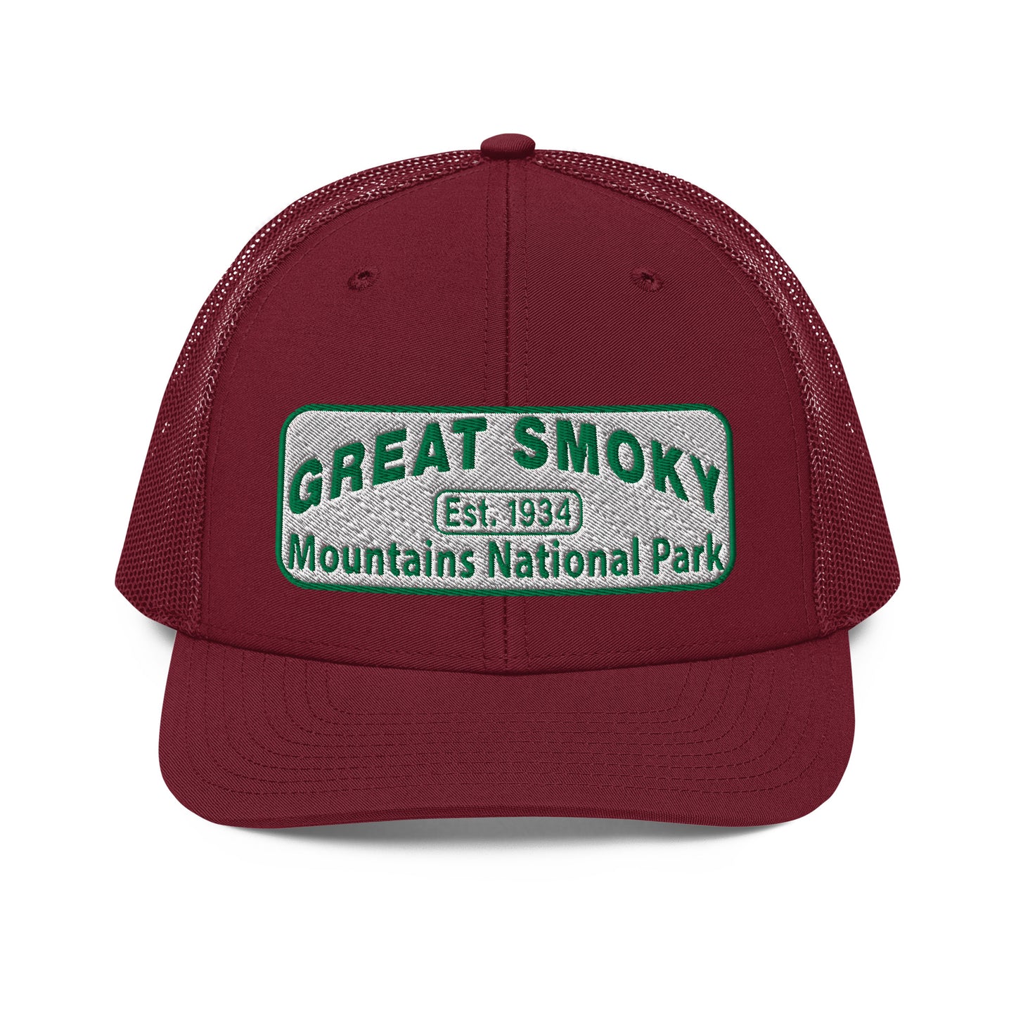 Great Smoky Mountains National Park Hat Richarson 112 Cranberry