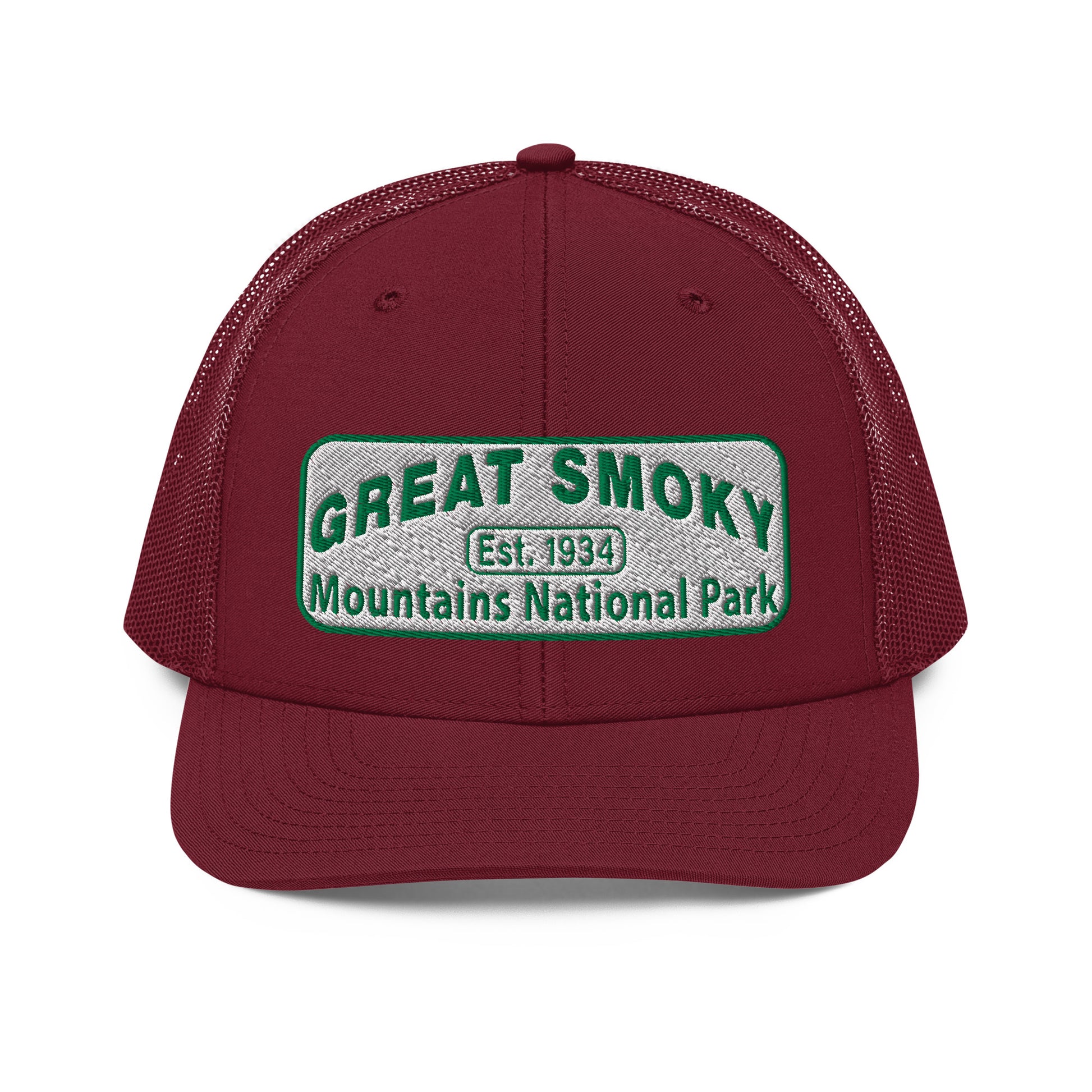 Great Smoky Mountains National Park Hat Richarson 112 Cranberry