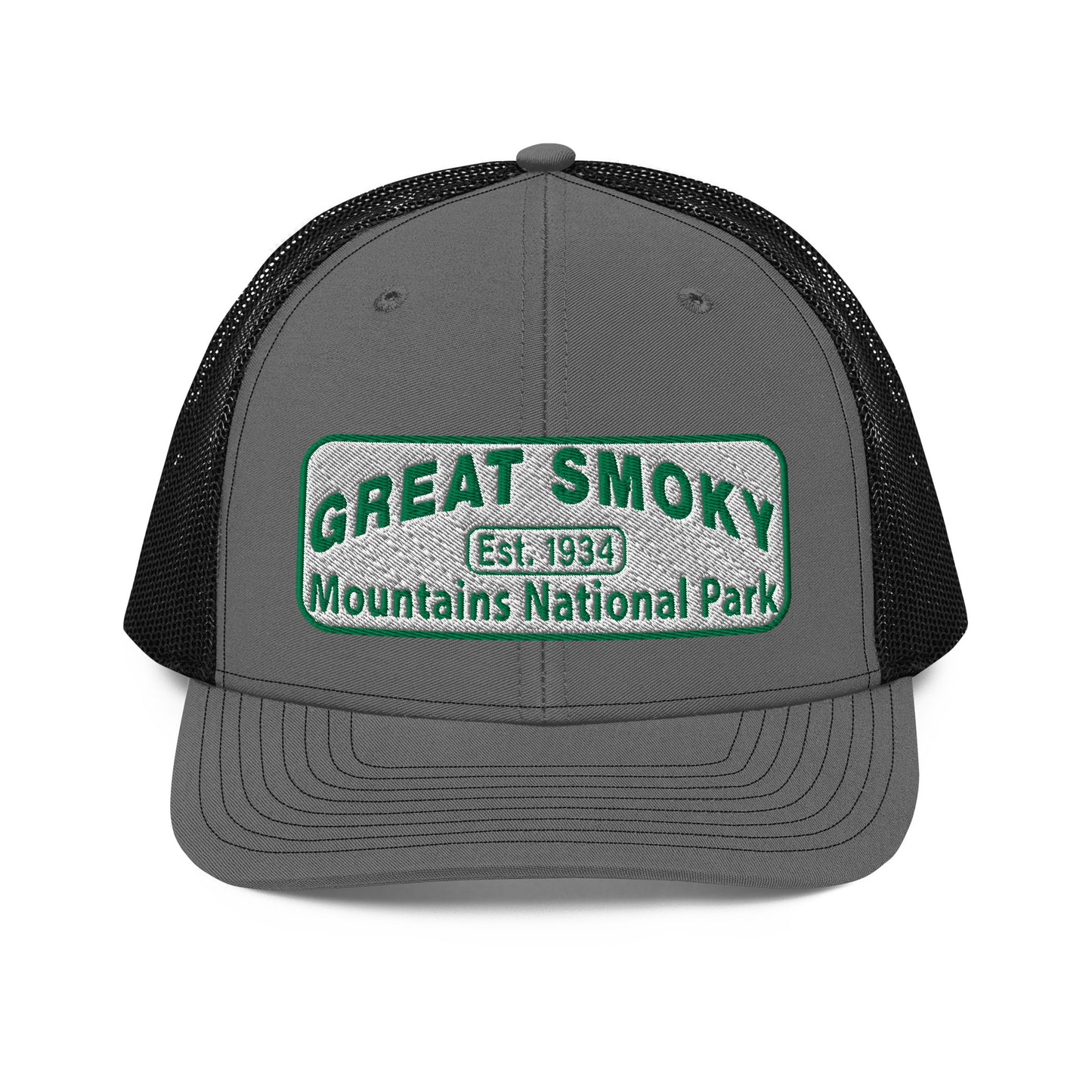 Great Smoky Mountains National Park Hat Richarson 112 Gray/Black