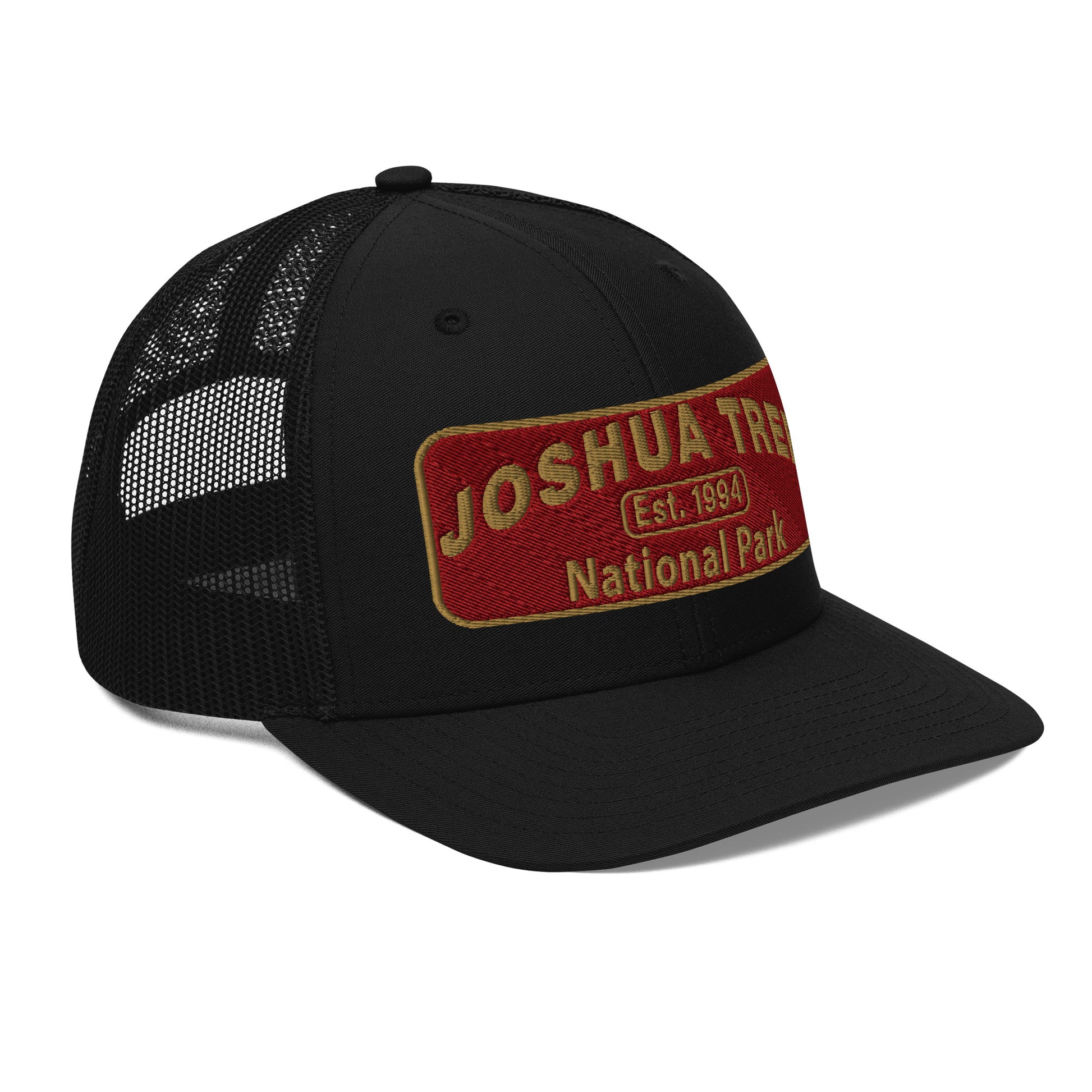 Joshua Tree National Park Hat - Richardson 112 - Side View - Navy
