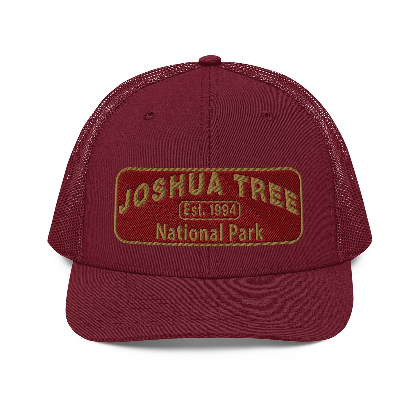 Joshua Tree National Park Hat - Richardson 112 - Front View - Cardinal