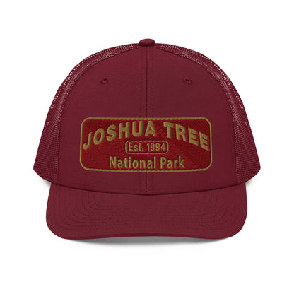 Joshua Tree National Park Hat - Richardson 112 - Front View - Cardinal