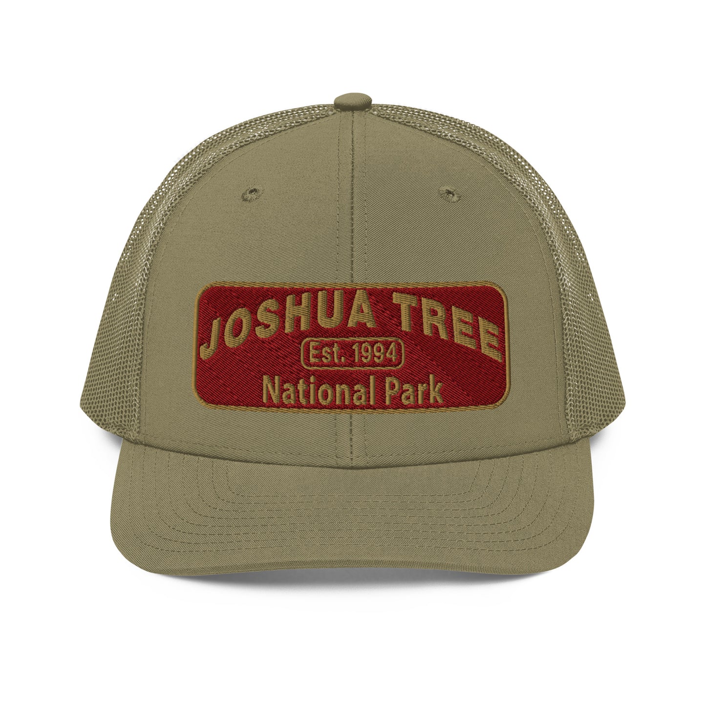 Joshua Tree National Park Hat - Richardson 112 - Front View - Loden