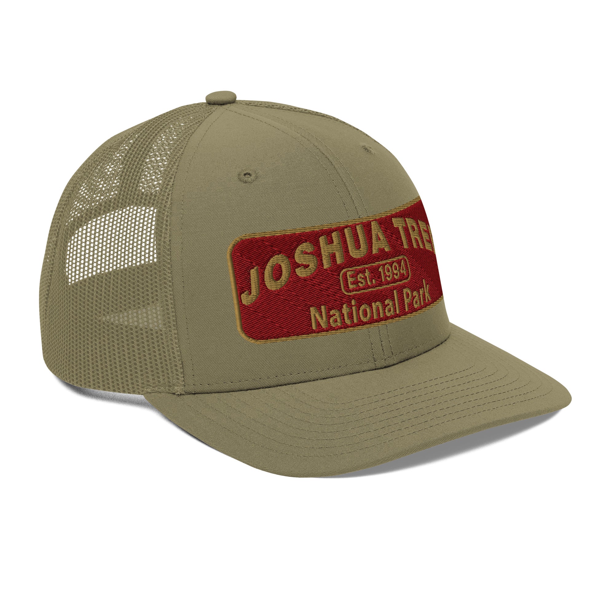 Joshua Tree National Park Hat - Richardson 112 - Sdie View - Loden