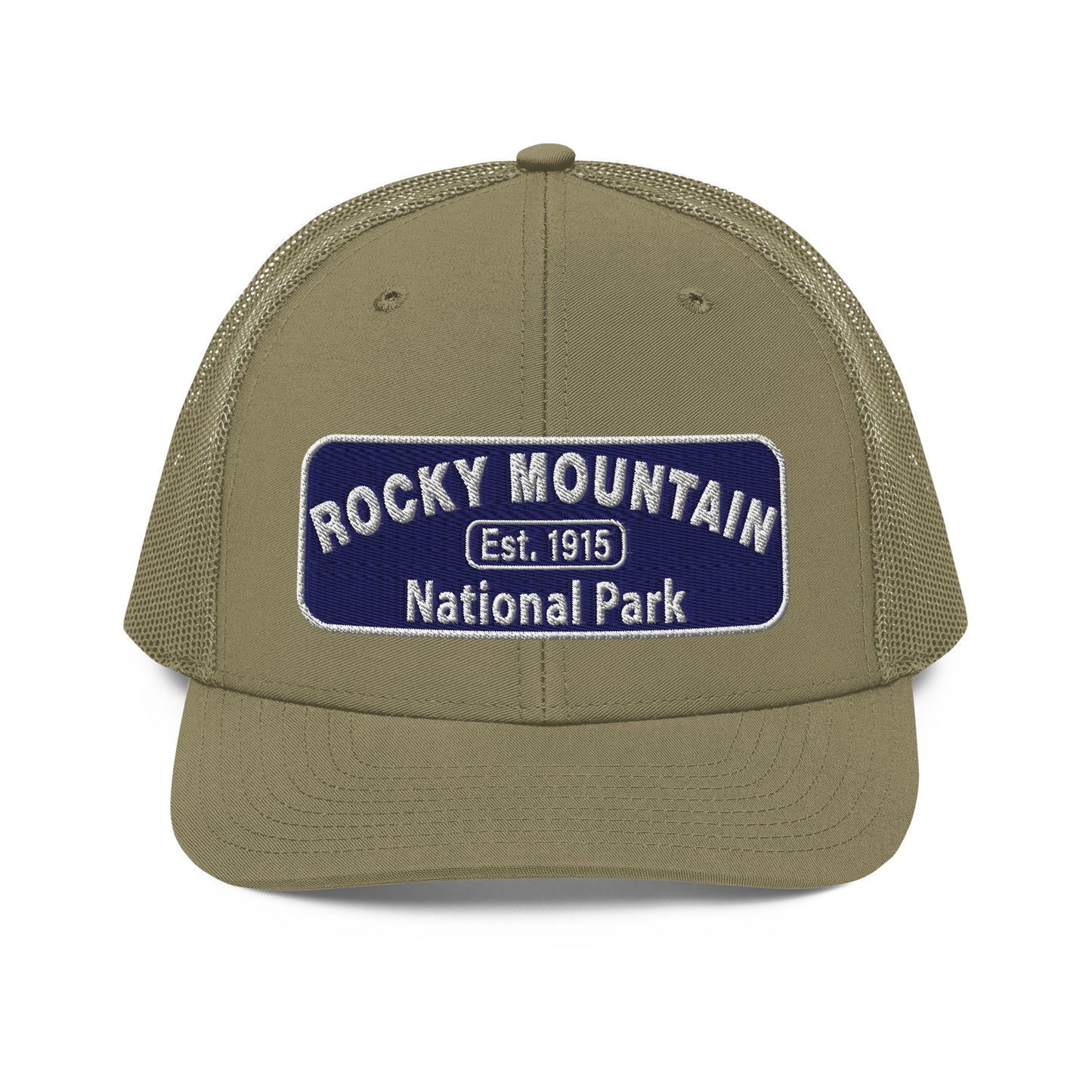 Rocky Mountain National Park Hat - Richardson 112 - Khaki - Front View