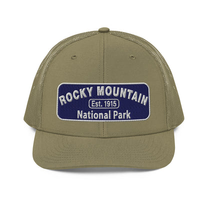 Rocky Mountain National Park Hat - Richardson 112 - Khaki - Front View
