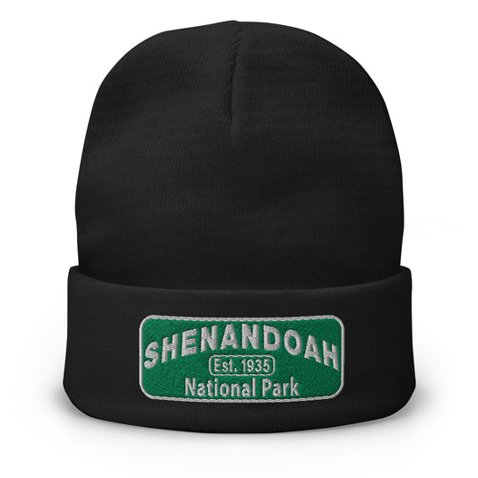 Shenandoah National Park Beanie - Otto 82-480 Beanie - Color: Black