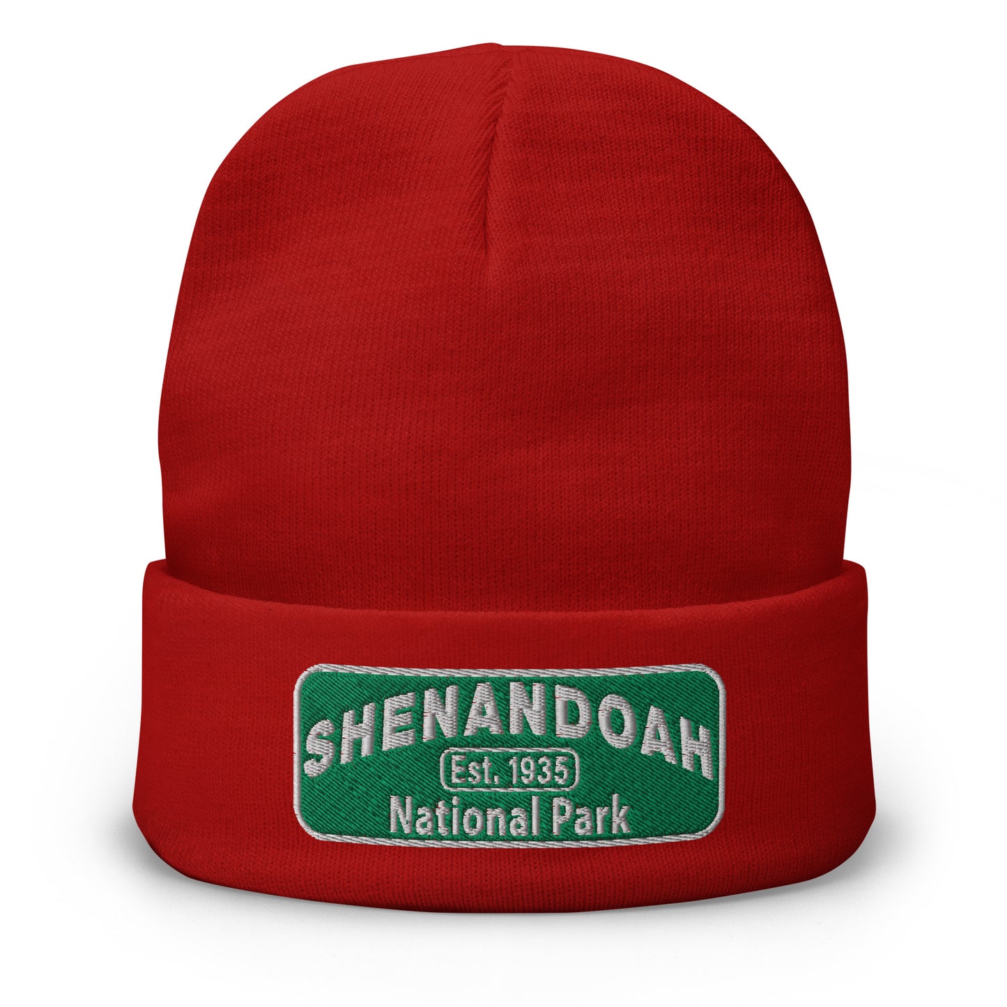 Shenandoah National Park Beanie - Otto 82-480 Beanie - Color: Red