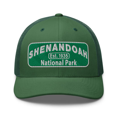 Shenandoah National Park Hat 6606 Evergreen Front