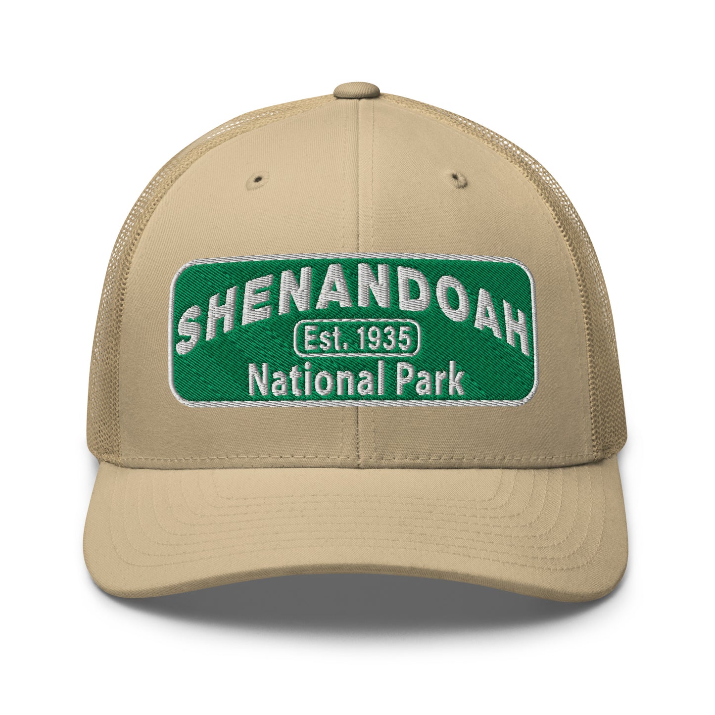 Shenandoah National Park Hat 6606 Khaki Front