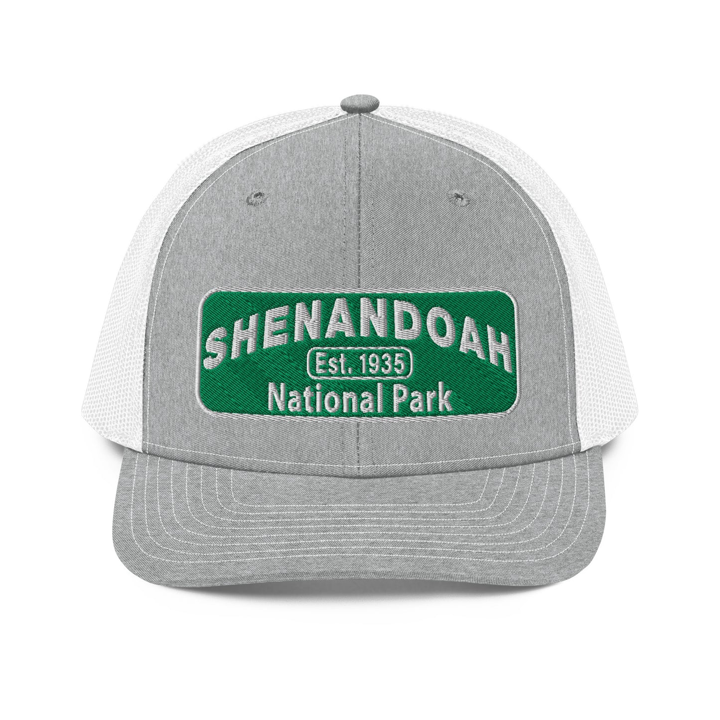Shenandoah National Park Hat 112 Heather/White Front