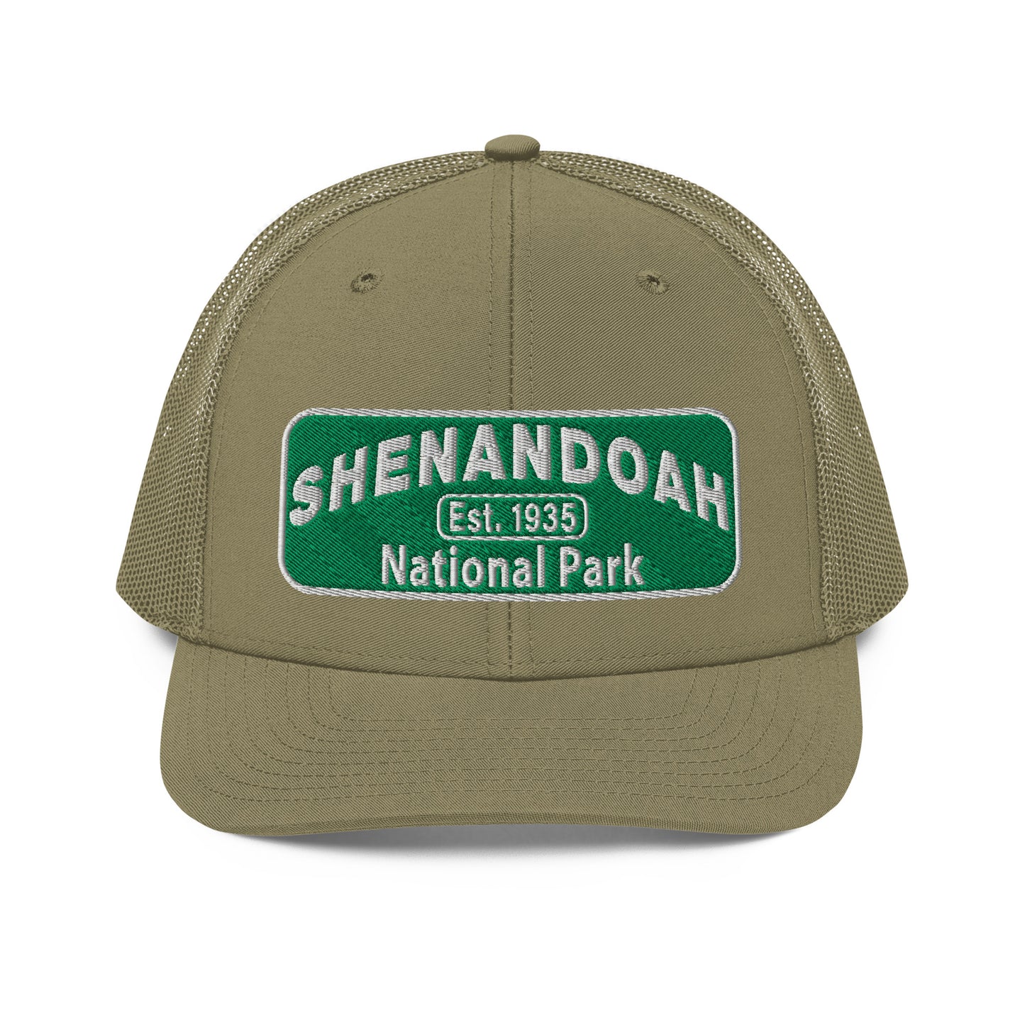 Shenandoah National Park Hat 112 Loden Front