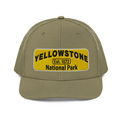 Yellowstone National Park Hat 112 Loden Front