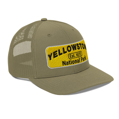 Yellowstone National Park Hat 112 Loden Side