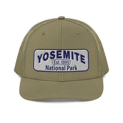 Yosemite National Park Hat - RIchardson 112 - Loden- Front View