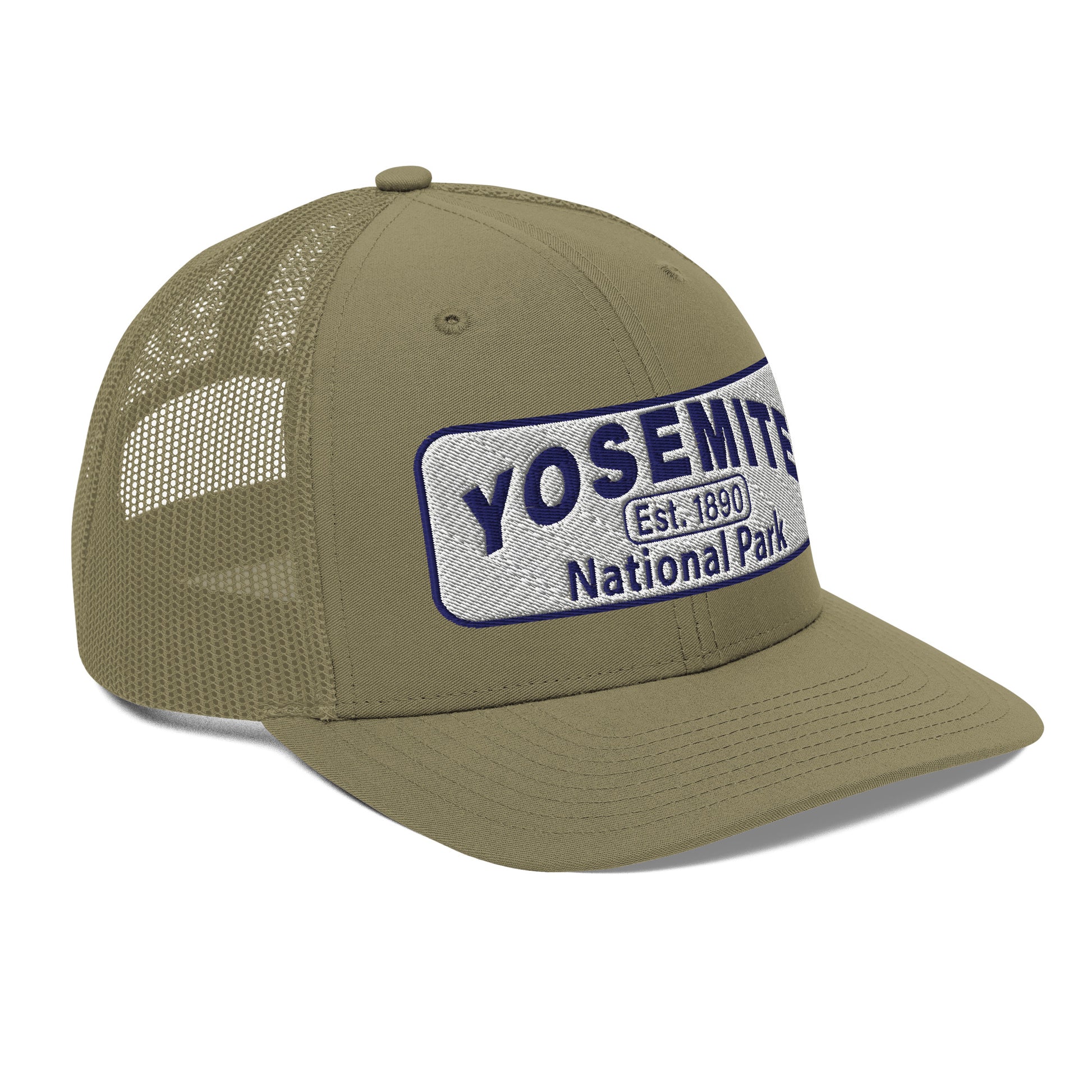 Yosemite National Park Hat - RIchardson 112 - Loden- Side View